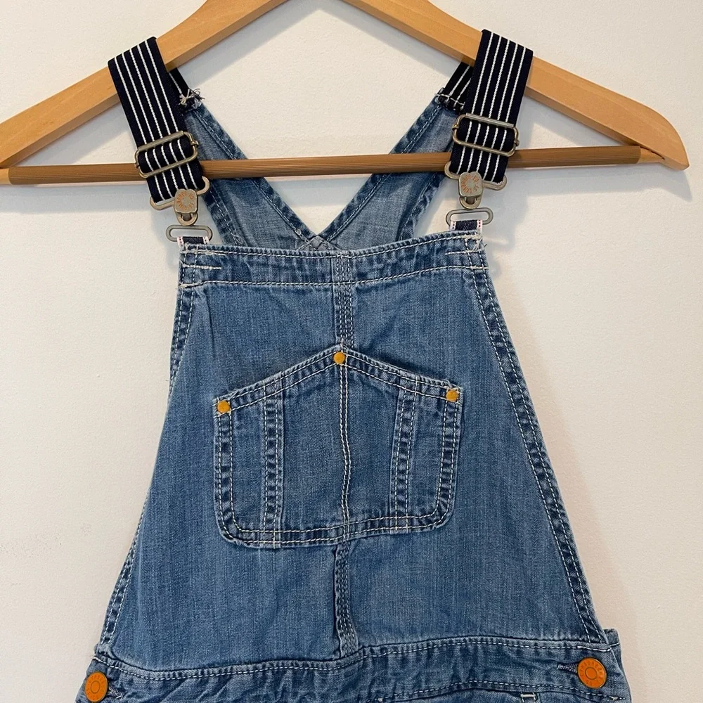 Gymboree Lightweight Denim Overalls Blue Jean Girl’s Size 8